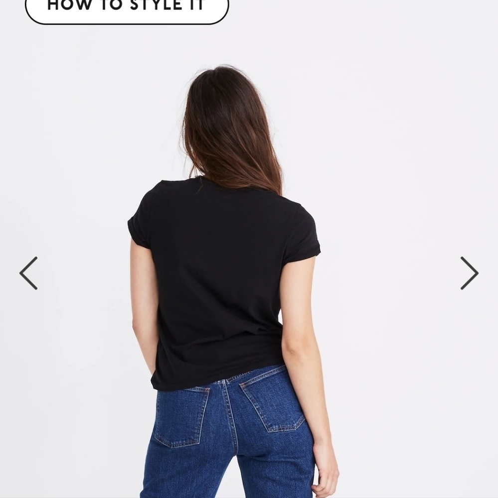 Madewell Northside Vintage Tee NWT Sz S - Picture 3 of 10